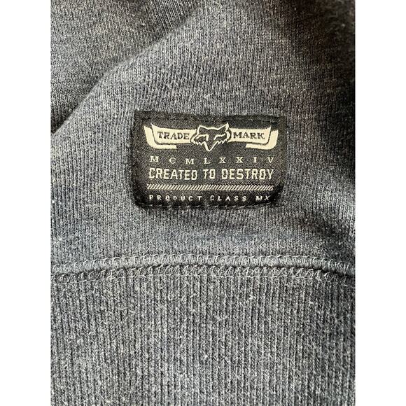 Fox Head Slim Fit Long Sleeve Sweatshirt Men’s Size S - Picture 7 of 11